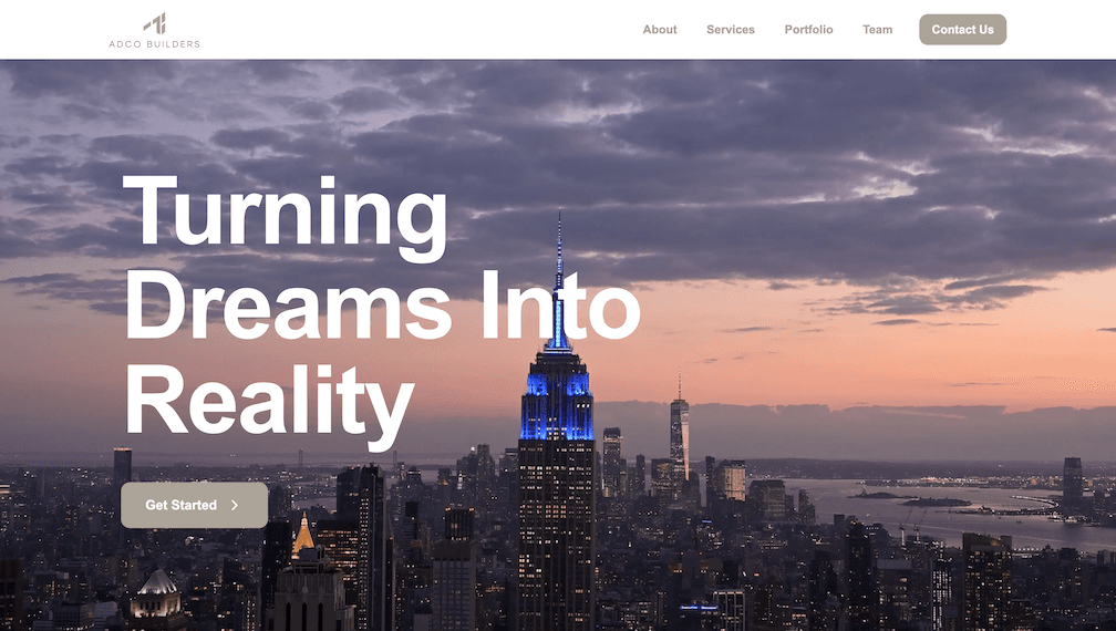 ADCO Website Preview